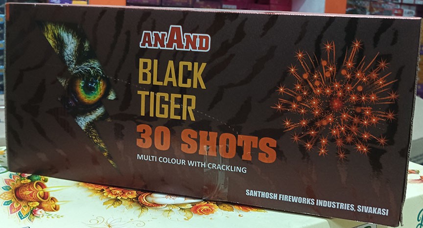 30 Multi Colour Shots with Crackling