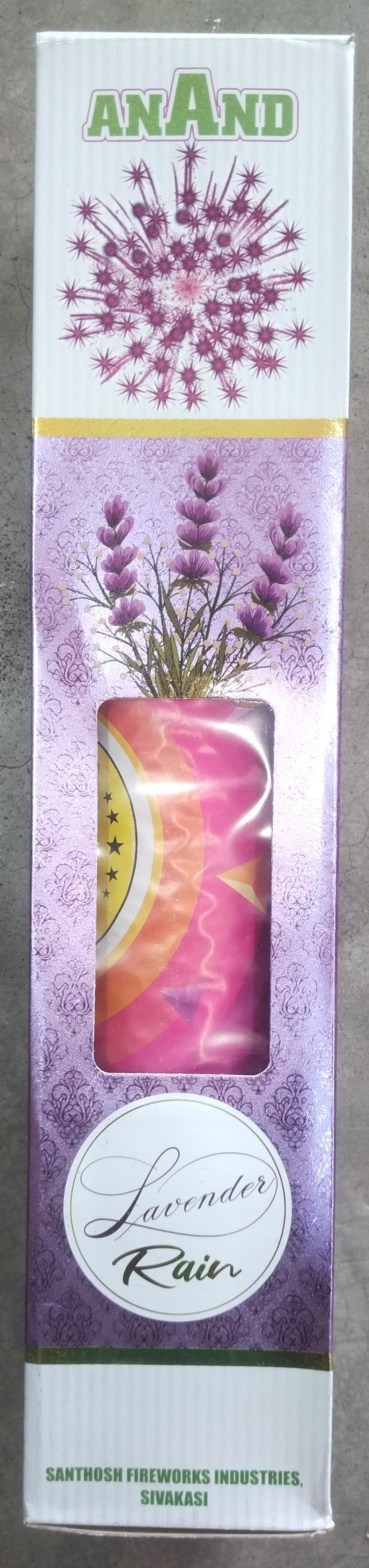 Lavender Rain (Violet Color Display)