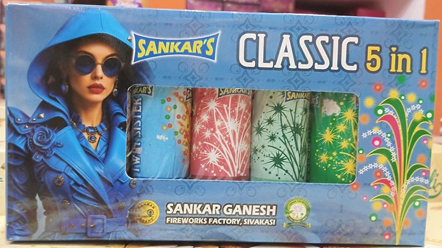 Classic 5 in 1 (5pcs Each one color )